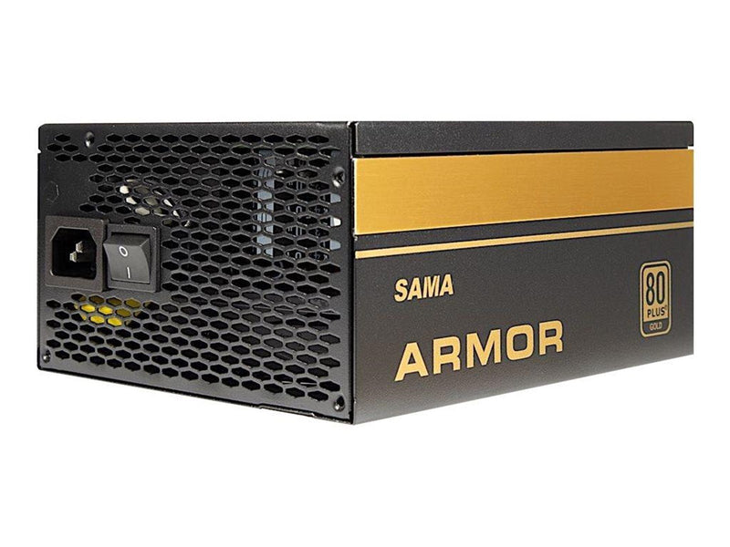 Inter-Tech SAMA FTX-850-B Armor Netzteile - 850 Watt - 120 mm - ATX 2.4 - 80 Plus Gold zertifiziert