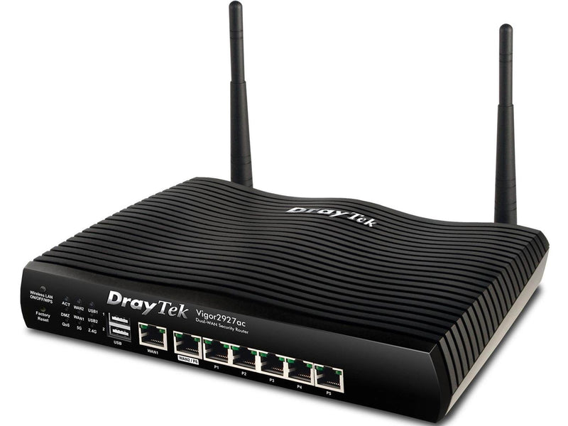 DrayTek Vigor 2927VAC - Wireless router 802.11a/b/g/n/Wi-Fi 5 Wave 2