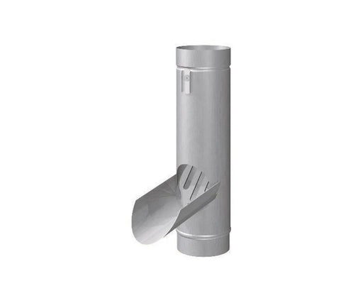 Rheinzink water diverter with leaf trap 76mm