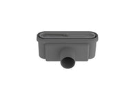 Unidrain Outlet unit w/horizontal outlet Ø50 mm incl. water trap