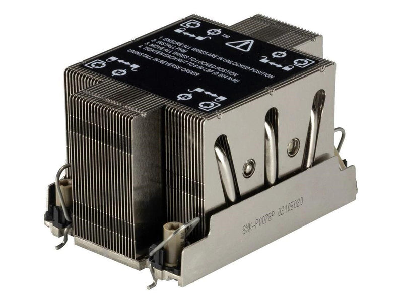 Supermicro Cooler Server SUPERMICRO SNK-P0078P (4189) 2U pass - CPU-Kühlkörper (ohne Lüfter)