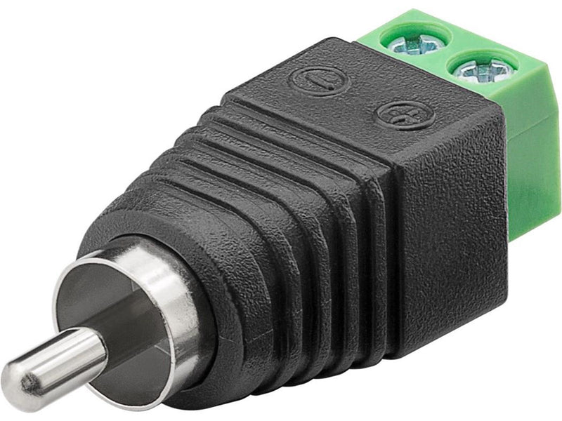 Pro Terminal Block 2-pin  RCA male (10pcs)