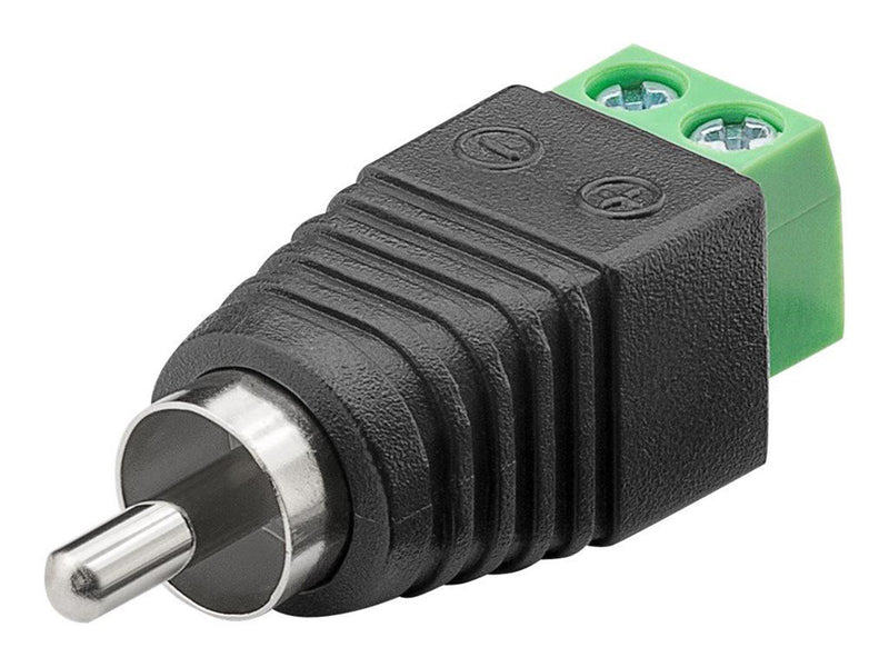 Pro Terminal Block 2-pin  RCA male (10pcs)