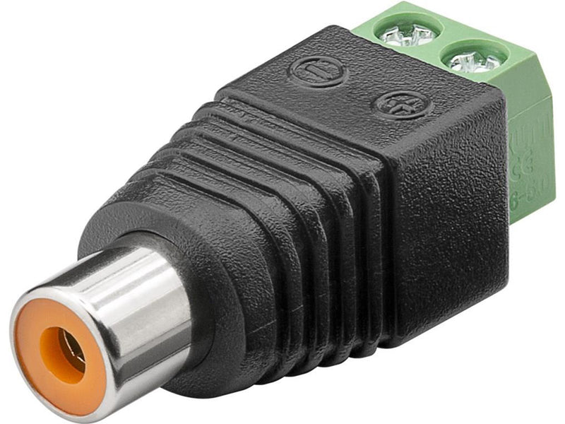 Pro Terminal Block 2-pin  RCA female