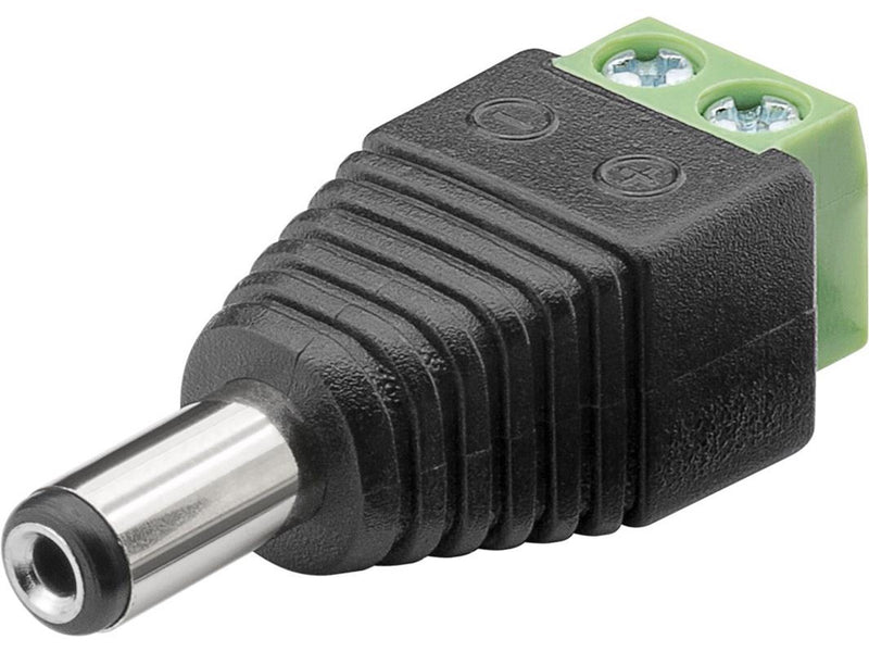 Pro Terminal Block 2-pin  DC male (5.50 x 2.10 mm)