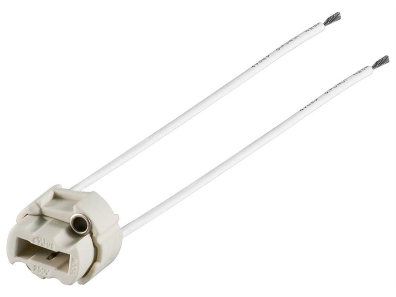 Pro G9 lamp holder / base / socket with twin cable