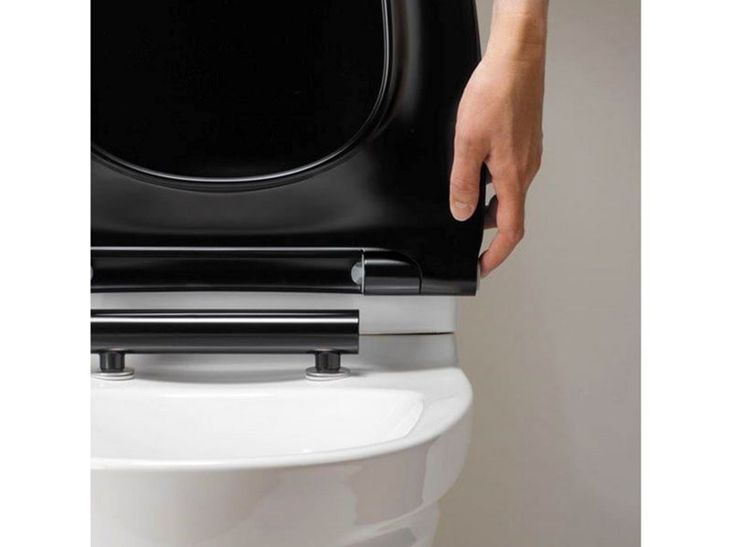 Pressalit sign art toiletseat white