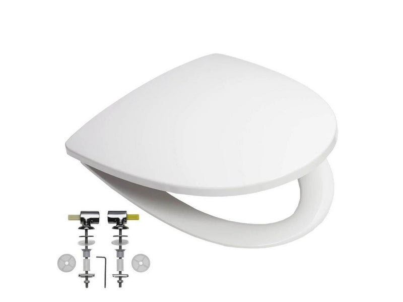 Ifö Sign Art hard toilet seat, soft close, white