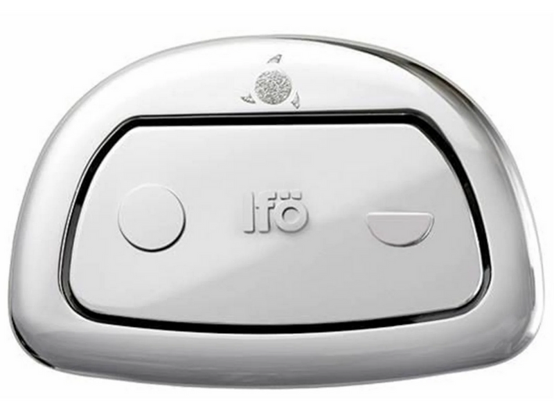 Ifö Sign flush button with dosing function chrome