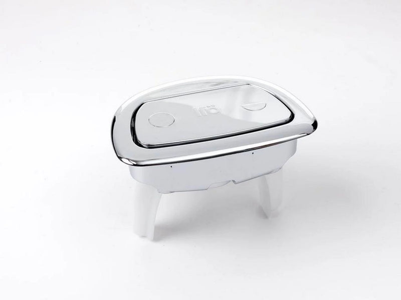 Ifö sign double flush blank chromed