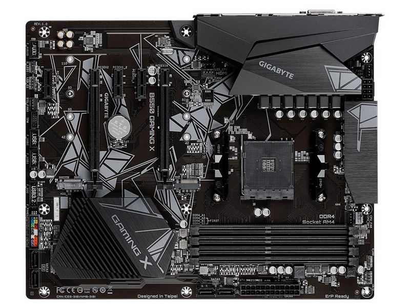 GIGABYTE B550 GAMING X V2 Mainboard - AMD B550 - AMD AM4 socket - DDR4 RAM - ATX