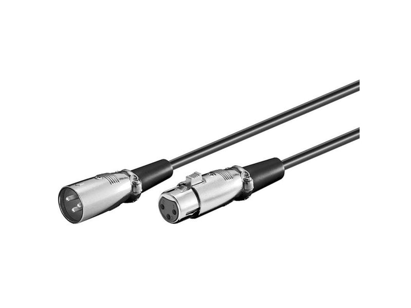 Pro XLR 3pins Cable - Black - 6m