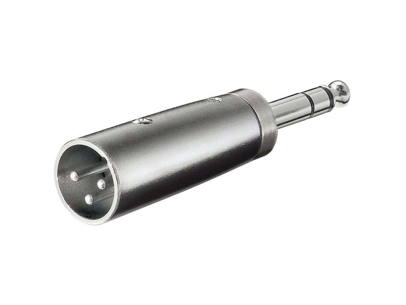Pro XLR Adapter 3pin XLR M - Jack M