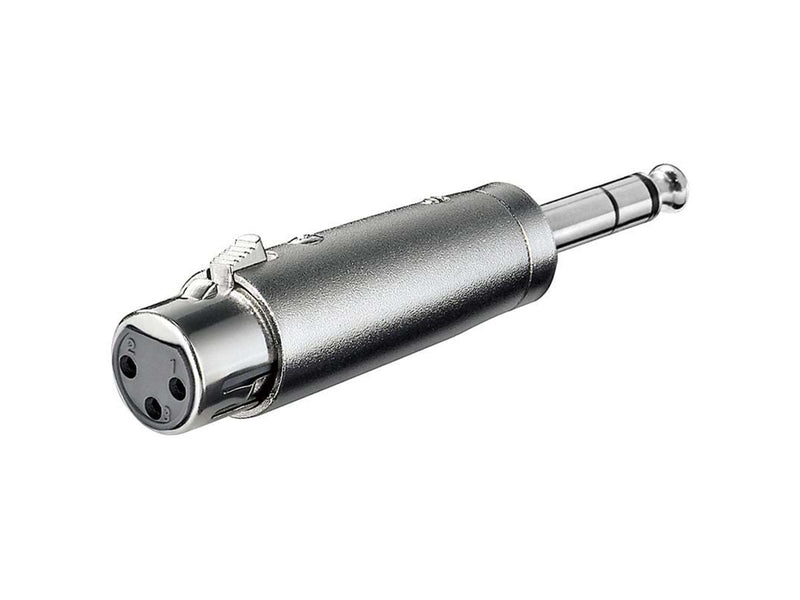 Pro XLR Adapter 3pin XLR F - Jack M