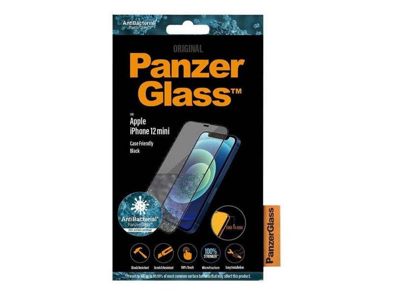 PanzerGlass Screen Protector Apple iPhone 12 Mini | Edge-to-Edge
