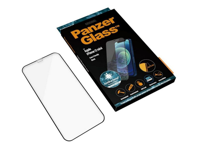 PanzerGlass Screen Protector Apple iPhone 12 Mini | Edge-to-Edge