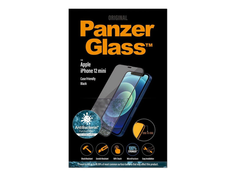 PanzerGlass Screen Protector Apple iPhone 12 Mini | Edge-to-Edge