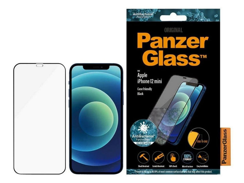 PanzerGlass Screen Protector Apple iPhone 12 Mini | Edge-to-Edge
