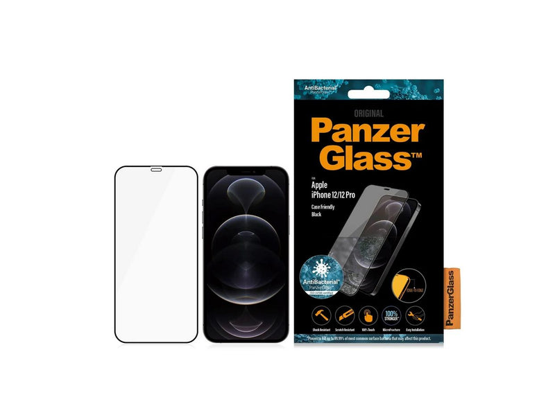 PanzerGlass Screen Protector Apple iPhone 12 | 12 Pro | Edge-to-Edge