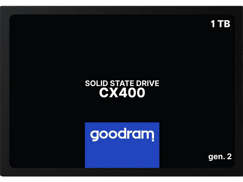 GOODRAM CX400 Gen. 2 SSD - 1TB - 2.5" - SATA-600