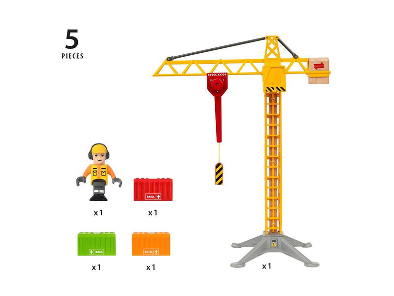 Brio Light up Construction Crane
