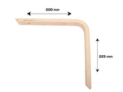 Home>it Laminate bracket 20mm 200 x 225mm