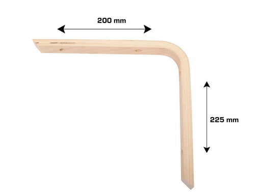 Home>it Laminate bracket 20mm 200 x 225mm