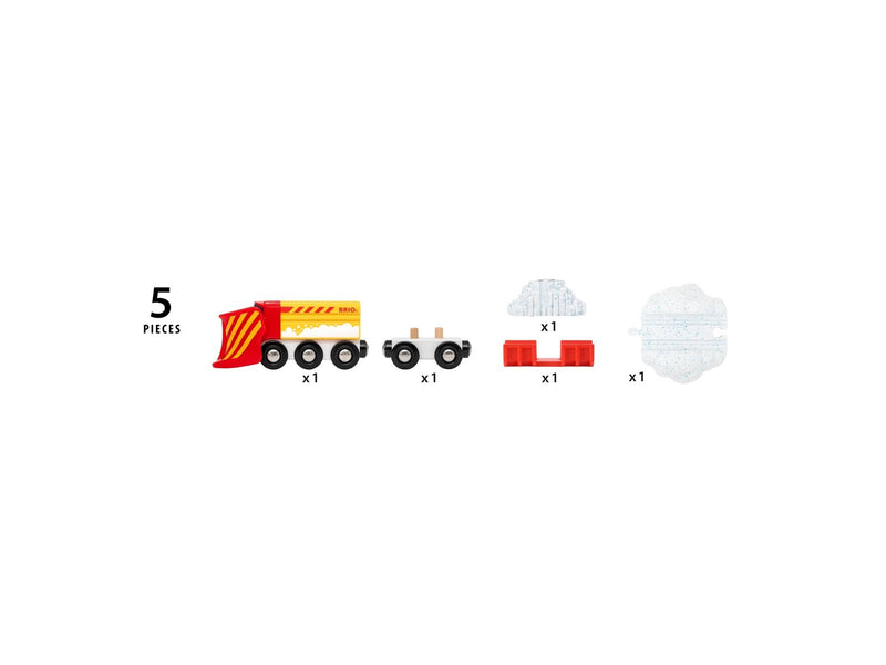 Brio Snow Plow Train