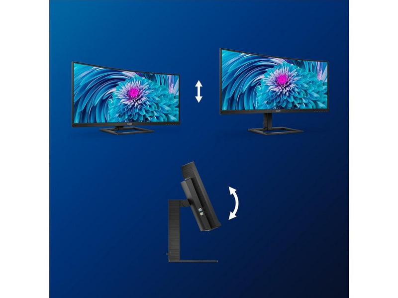 34" Philips E-line 346E2CUAE - 3440x1440 (UWQHD) - 100Hz - VA - 65W USB-C