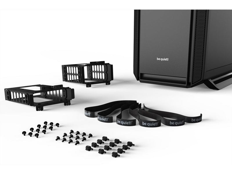 be quiet! Silent Base 802 - Black - Gehäuse - Miditower - Schwarz