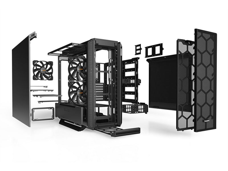 be quiet! Silent Base 802 - Black - Gehäuse - Miditower - Schwarz