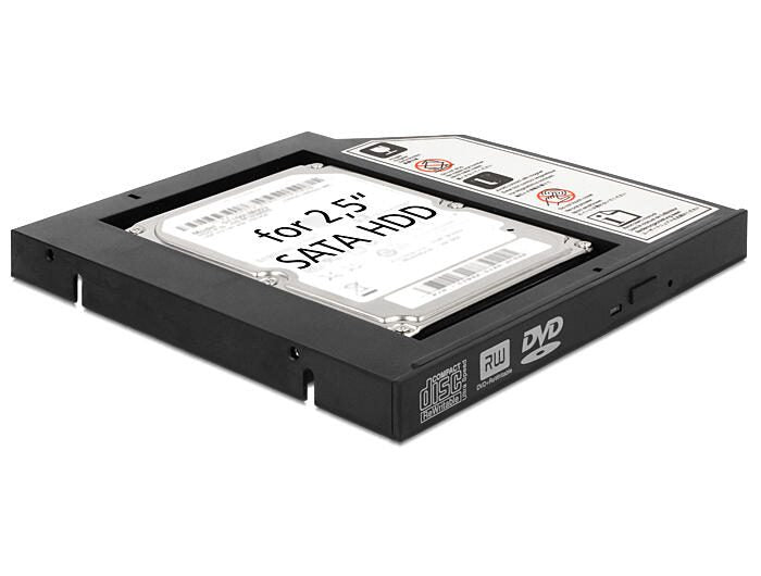 DeLOCK Einbaurahmen Slim für 1x 2.5' SATA HDD