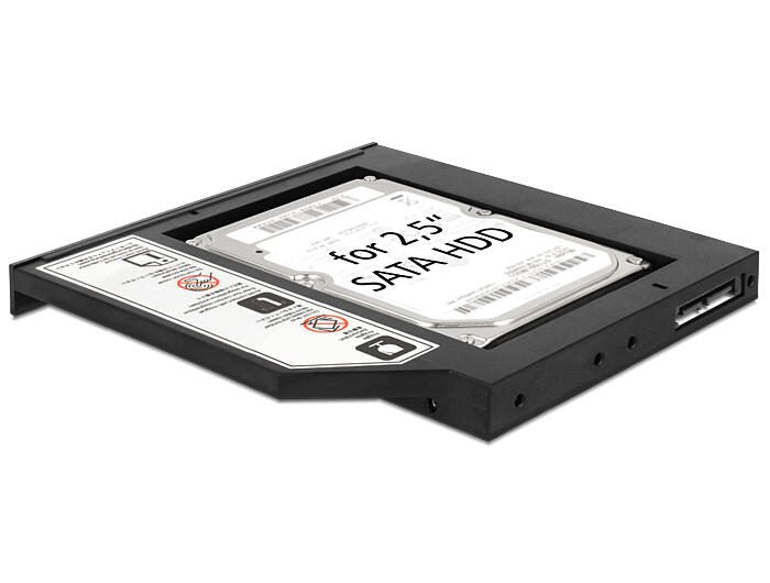 DeLOCK Einbaurahmen Slim für 1x 2.5' SATA HDD
