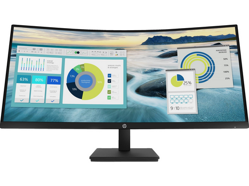 HP P34hc G4 - 3440x1440 (UWQHD) - 60Hz - VA - 65W USB-C