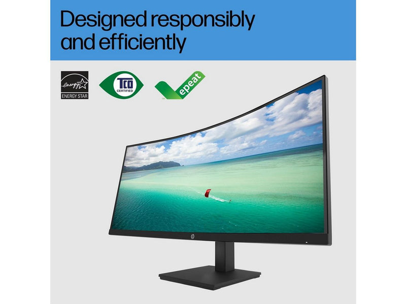 HP P34hc G4 - 3440x1440 (UWQHD) - 60Hz - VA - 65W USB-C