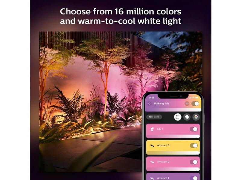 Philips Hue Outdoor Amarant Floodlight