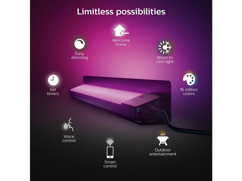 Philips Hue Outdoor Amarant Floodlight
