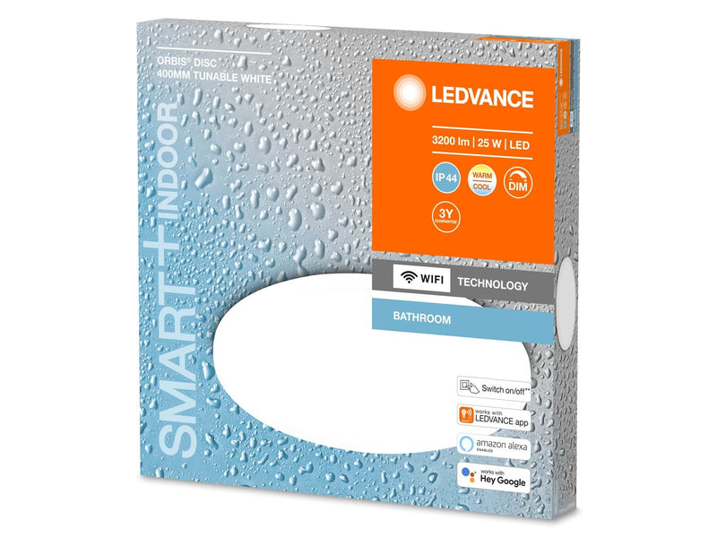 LEDVANCE SMART+  Orbis Disc 40cm 2100lm 25W TW hvid IP44