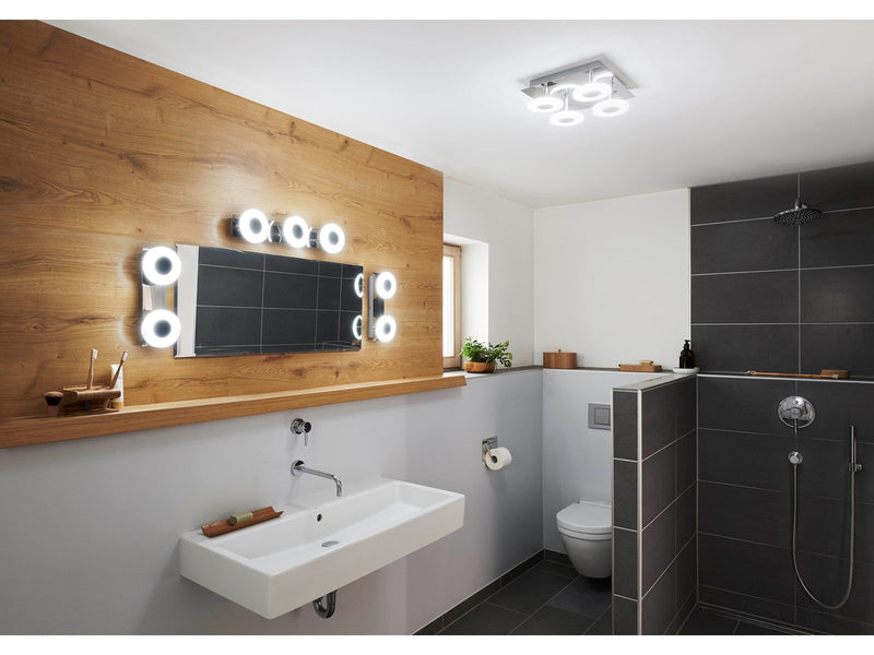 LEDVANCE SMART+ Ceiling Orbis Wave 30cm 2800lm 26W TW krom