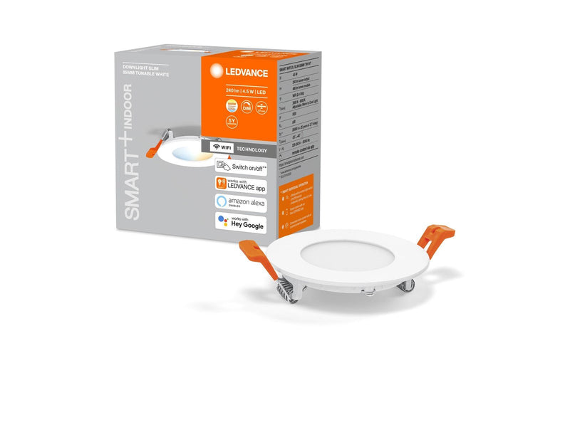 LEDVANCE SMART+ Downlight Slim 8cm 240lm 4.5W TW hvid WiFi