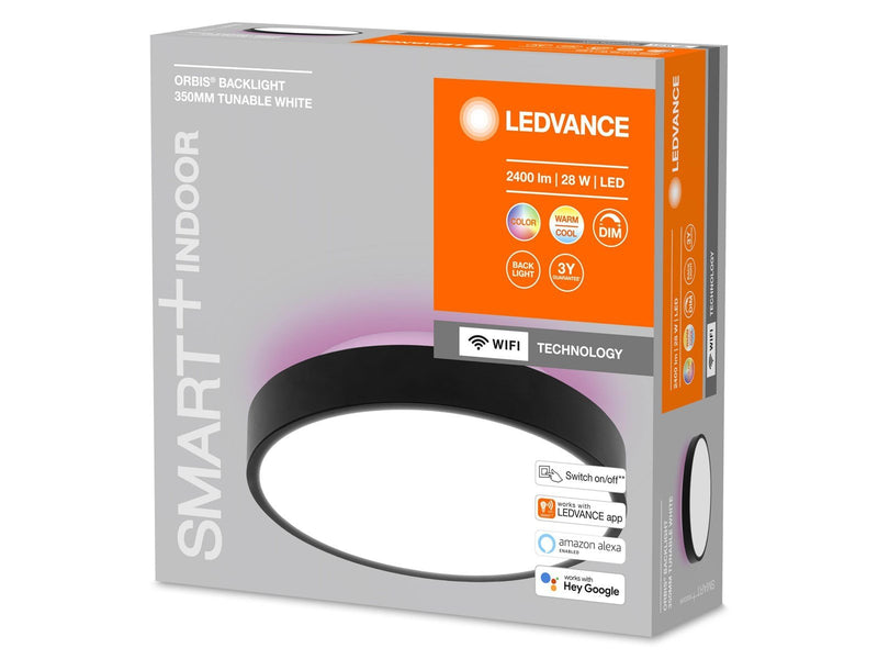 LEDVANCE SMART+ Orbis Backlite rund 35cm 1500lm 25W RGBTW s