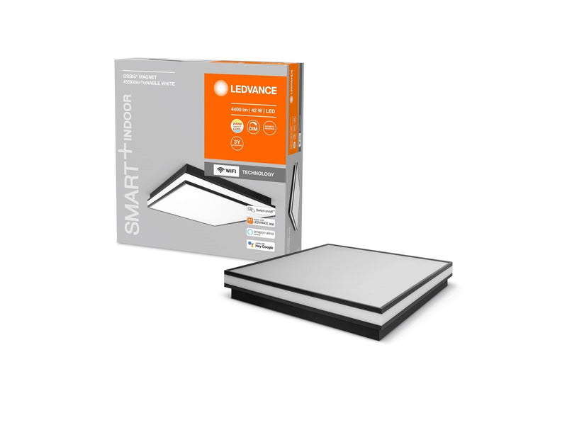 LEDVANCE SMART+ Orbis Magnet 45x45cm TW sort WiFi