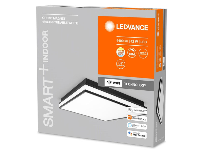 LEDVANCE SMART+ Orbis Magnet 45x45cm TW sort WiFi