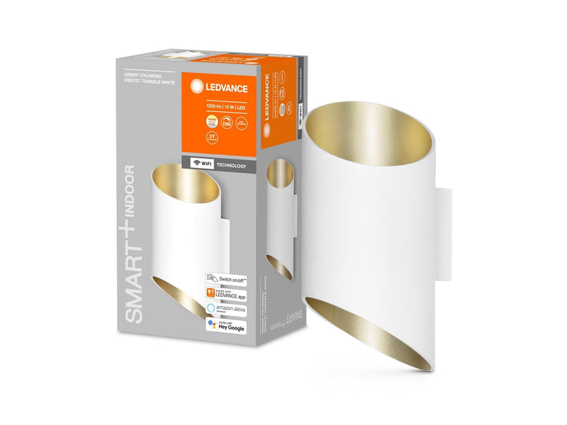 LEDVANCE SMART+ Orbis Wall lamp Cylindro 20x12cm 600lm 12W