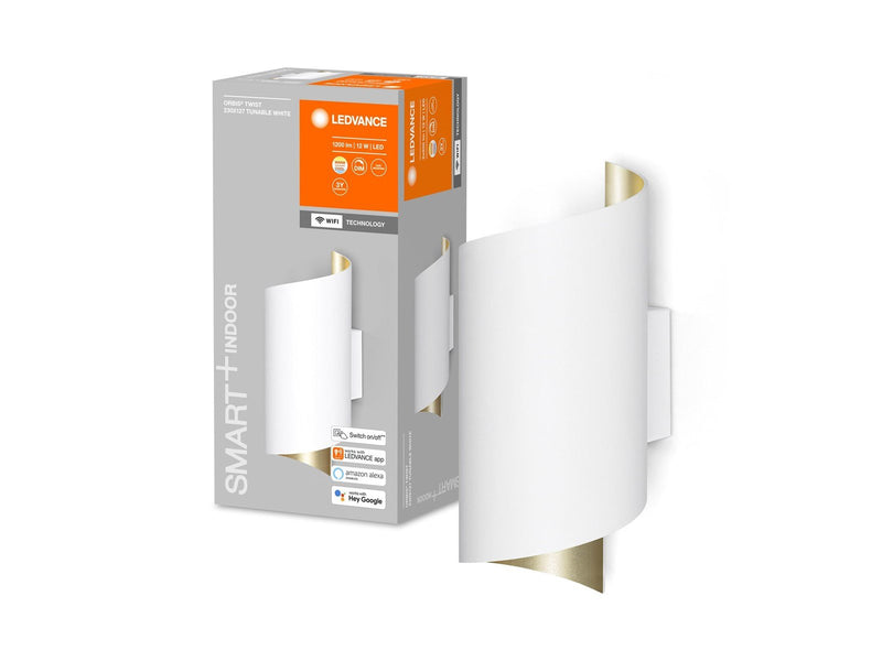 LEDVANCE SMART+ Orbis Wall lamp Twist 20x20cm 600lm 12W TW
