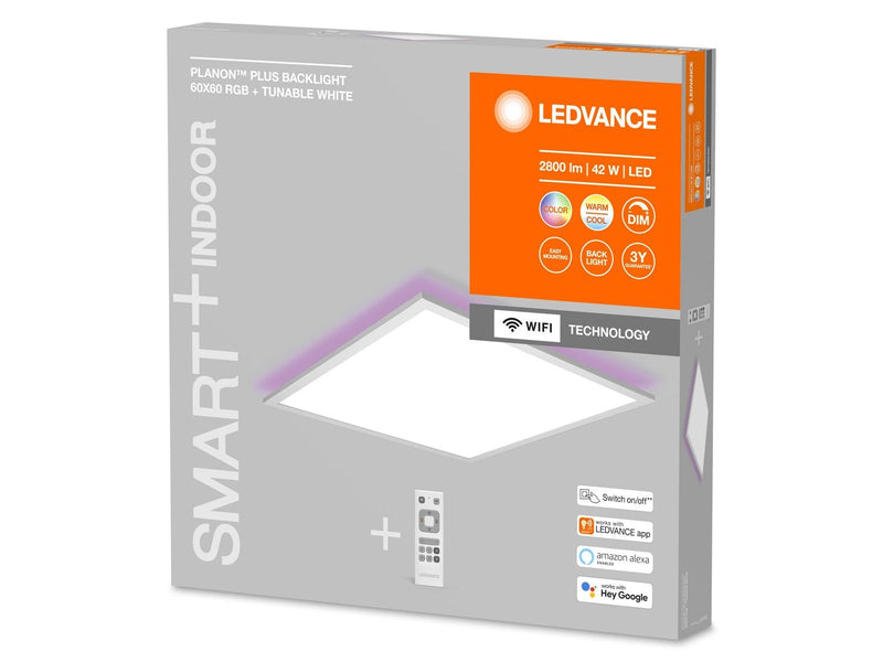LEDVANCE SMART+ Planon plus Backlite 60x60 cm 2700lm 39W RG