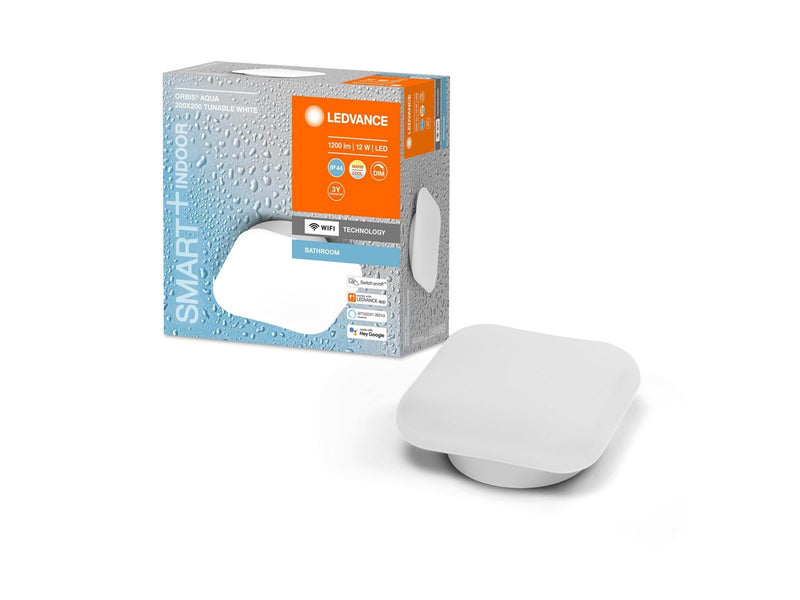 LEDVANCE SMART+ Wall Orbis Aqua 20x10cm 1200lm 12W TW hvid