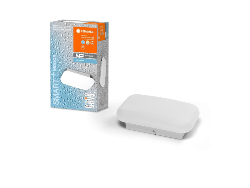 LEDVANCE SMART+ Wall Orbis Aqua 28x10cm 1200lm 12W TW hvid