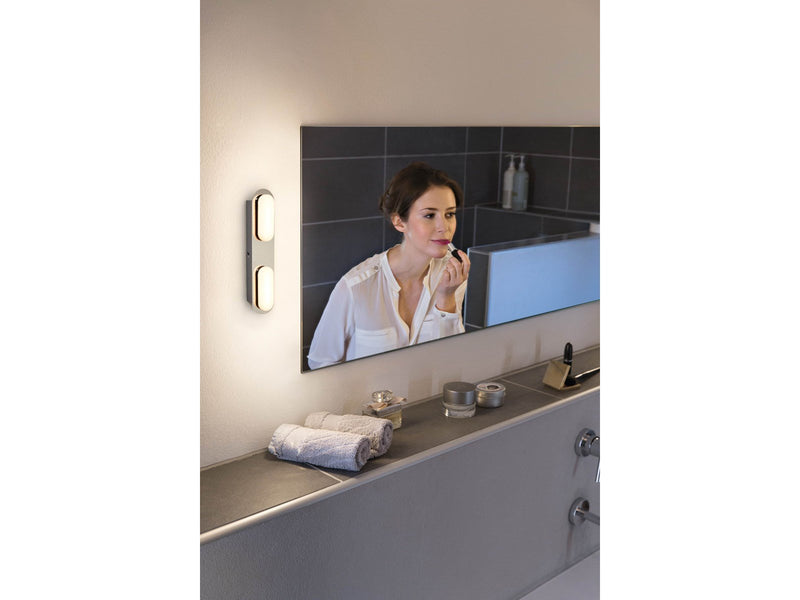 LEDVANCE SMART+ Wall Orbis Duplo 30cm 1400lm 15W krom  IP44