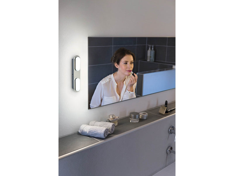 LEDVANCE SMART+ Wall Orbis Duplo 30cm 1400lm 15W krom  IP44